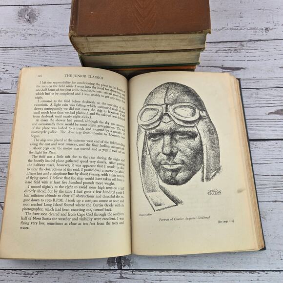 Vtg Collier's Junior Classics Volumes 6,7,8 and 9 Set of 4 - Picture 4 of 12